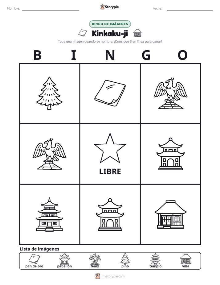 Bingo de Imágenes