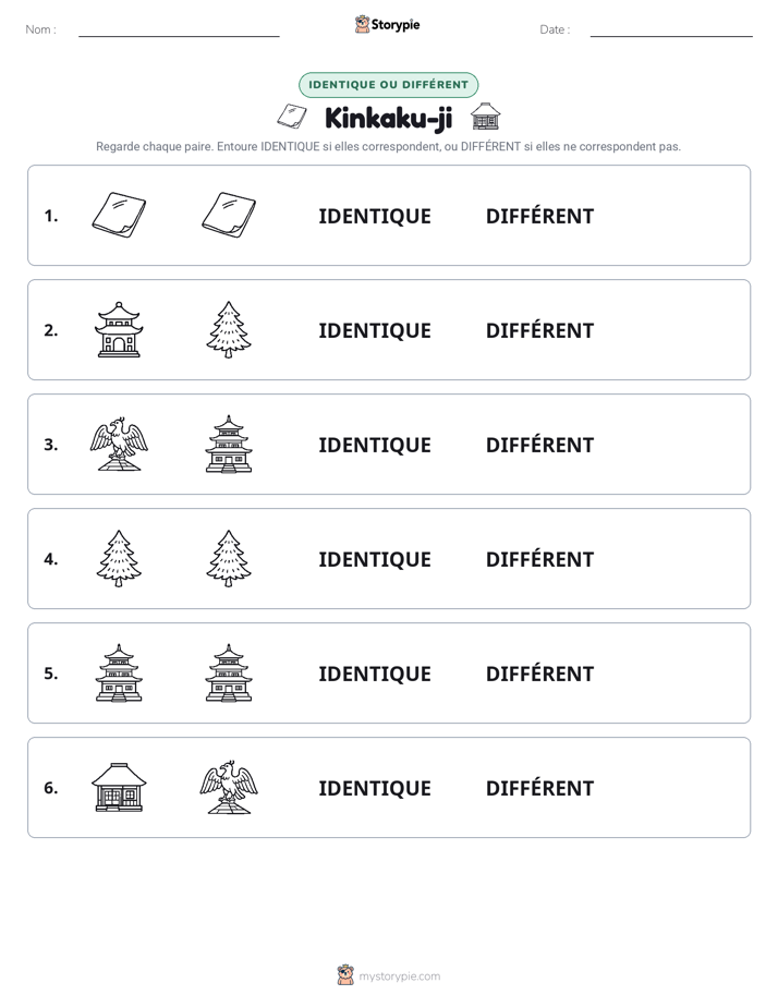 Identique ou Différent