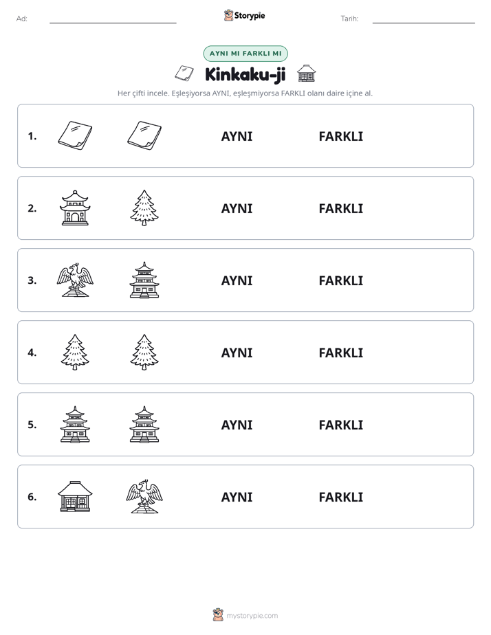 Aynı mı Farklı mı