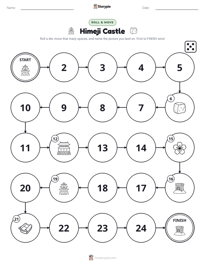 Roll & Move Game