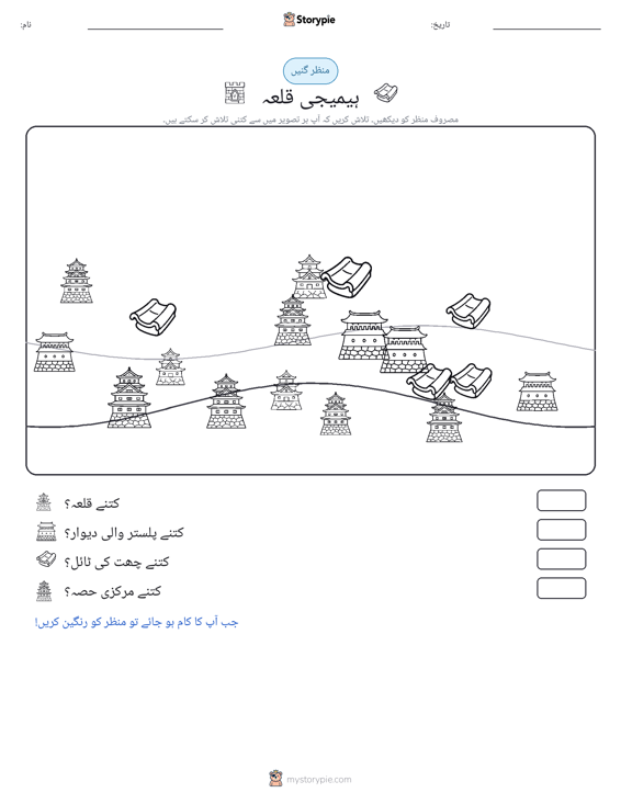 گنتی کا منظر
