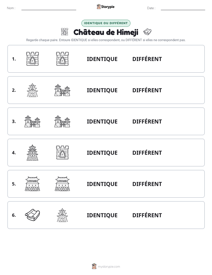 Identique ou Différent