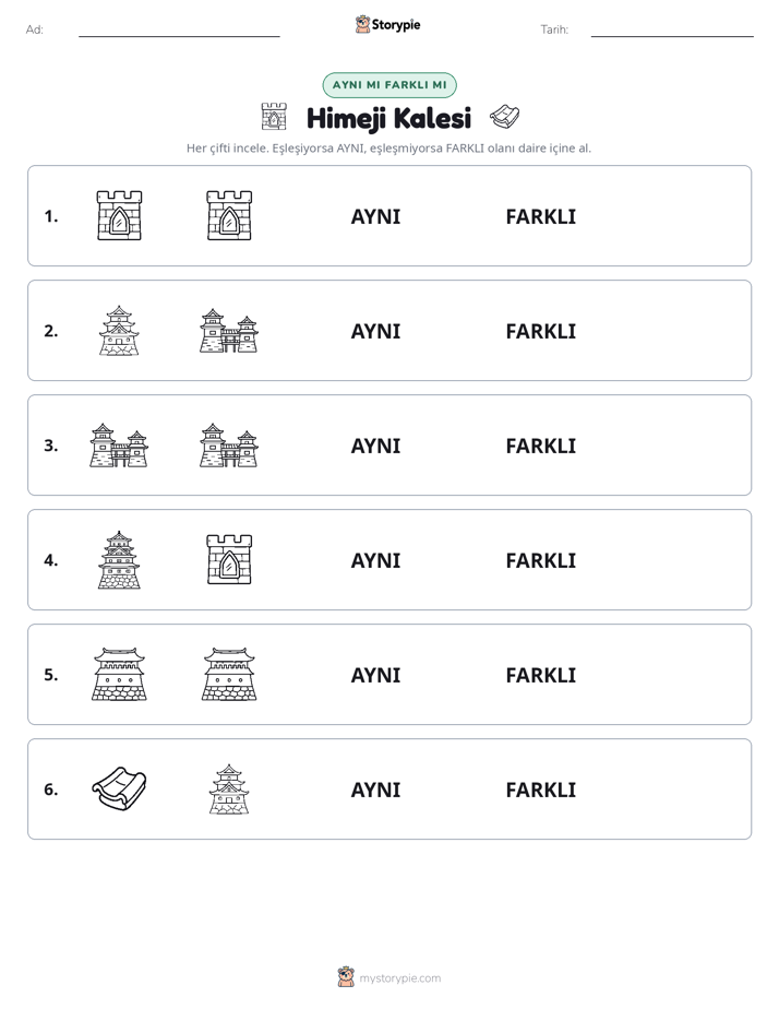 Aynı mı Farklı mı