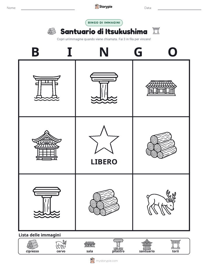 Bingo delle Immagini