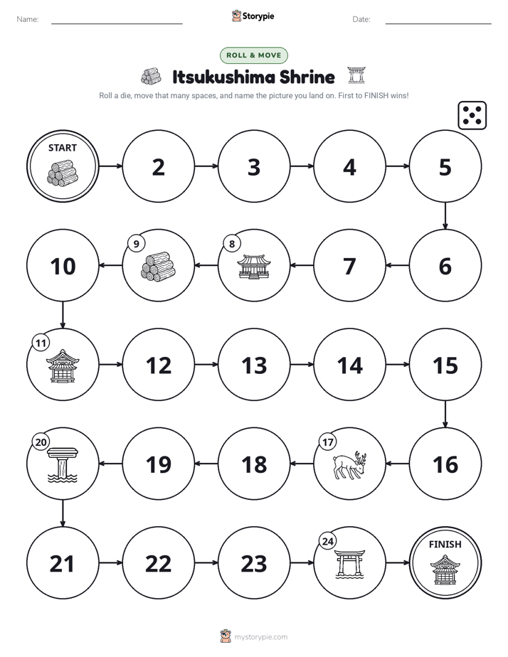 Roll & Move Game