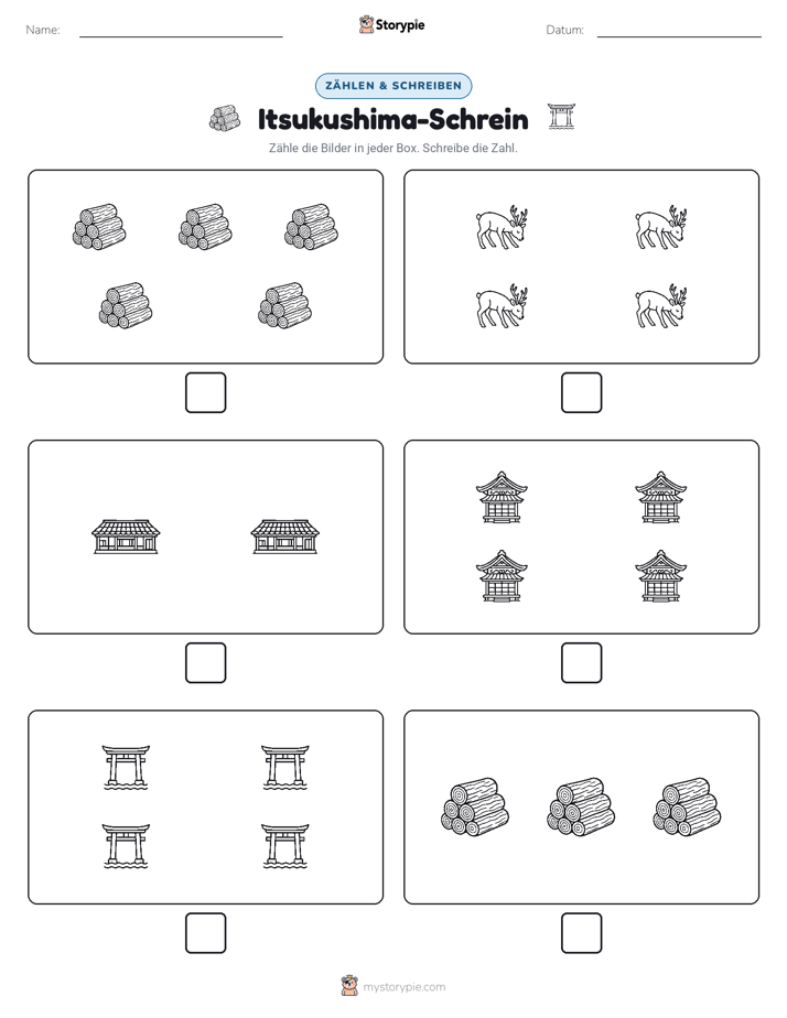 Zählen & Schreiben