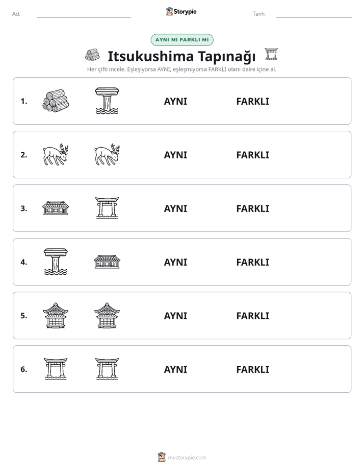 Aynı mı Farklı mı