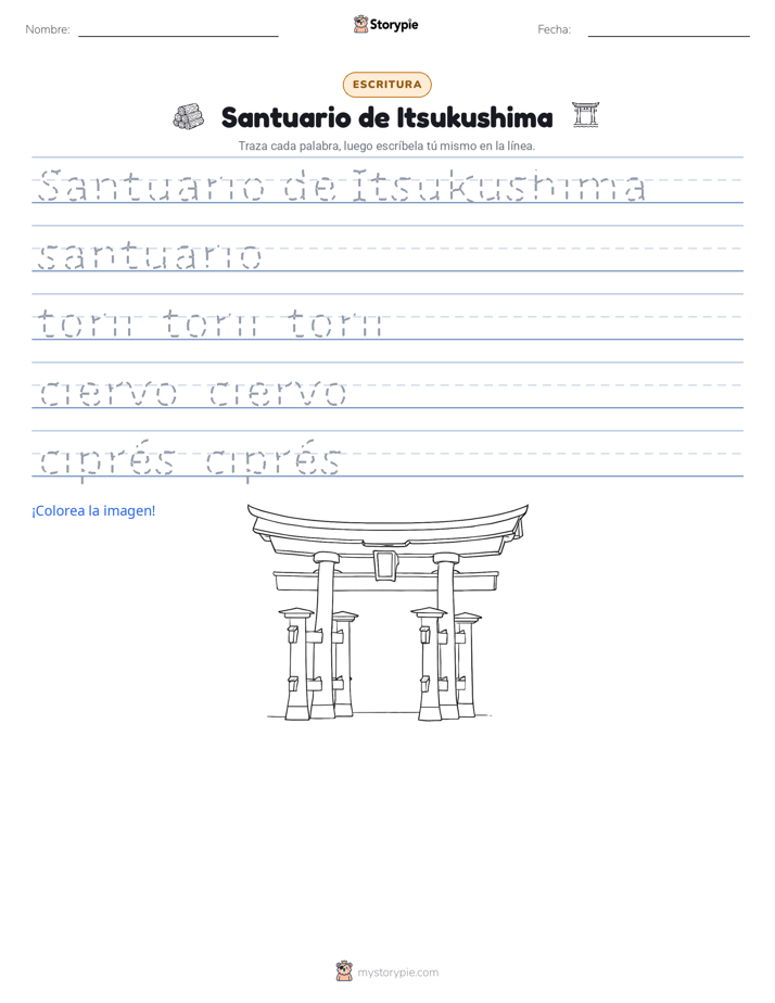 Práctica de Escritura