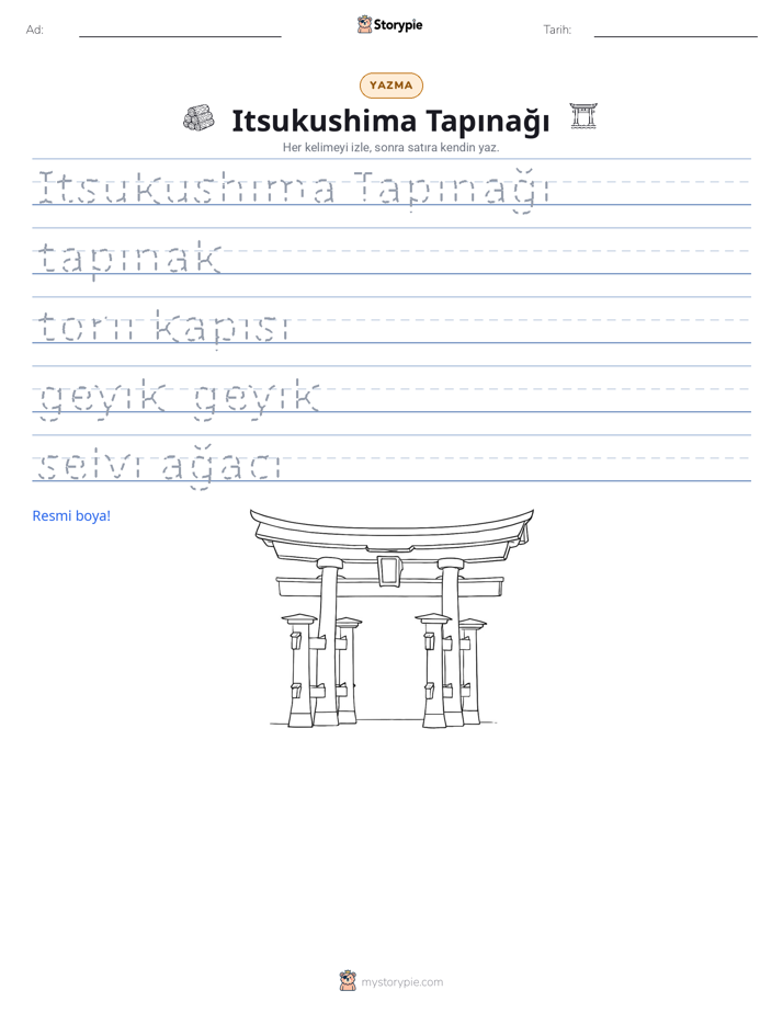 Yazma Pratiği