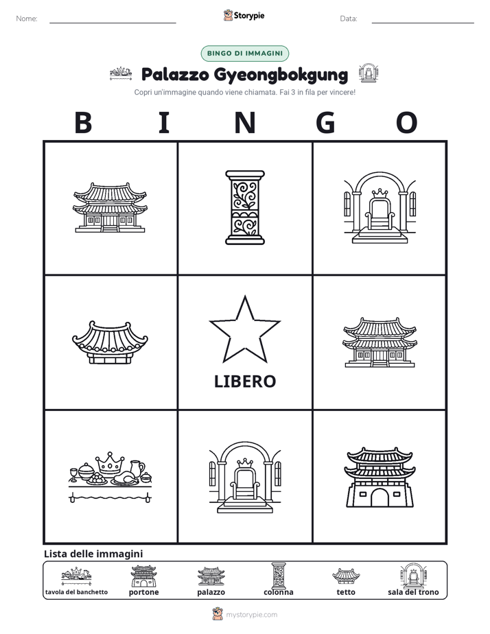 Bingo delle Immagini