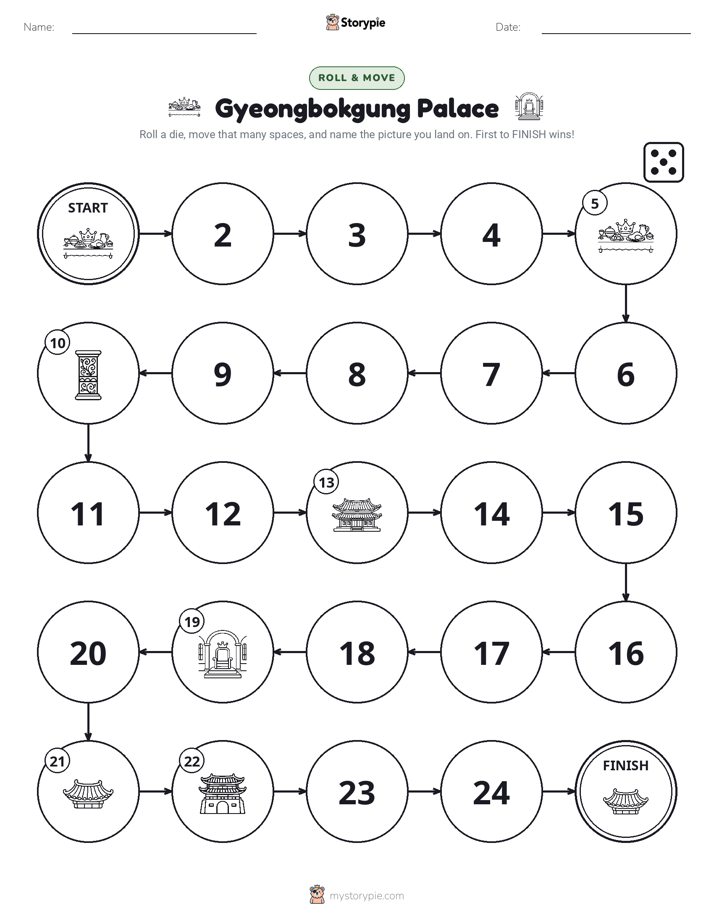 Roll & Move Game
