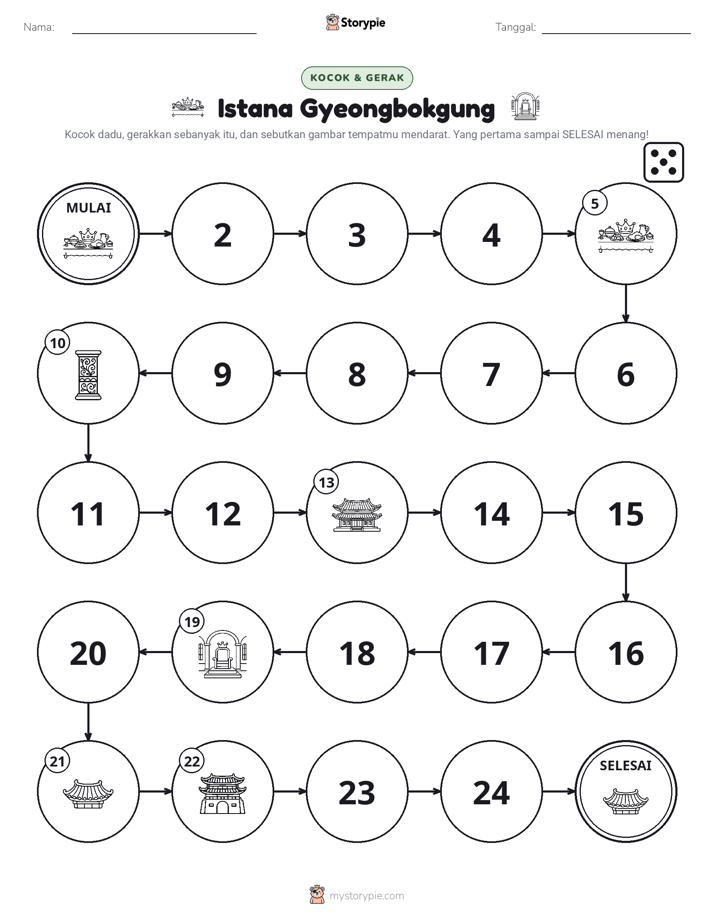 Permainan Gulung & Pindah