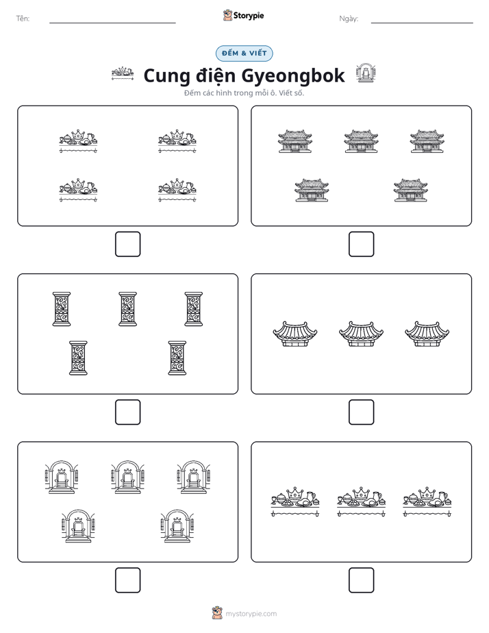 Đếm & Viết