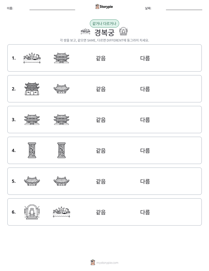 같은 것 또는 다른 것