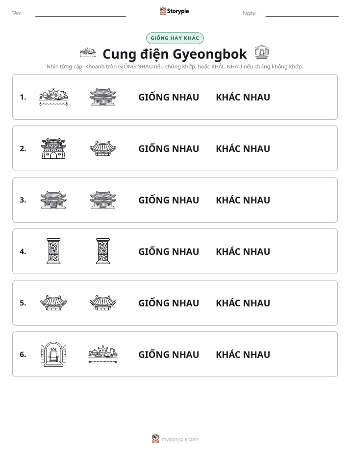 Giống Hay Khác