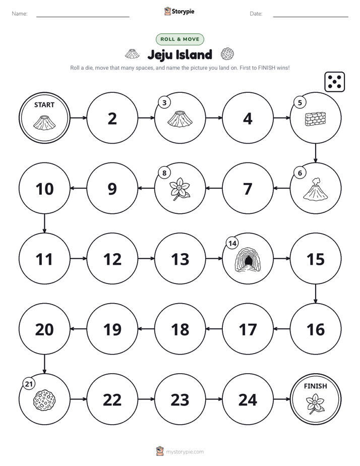 Roll & Move Game