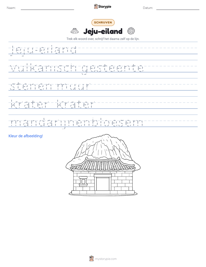 Schrijf Oefening