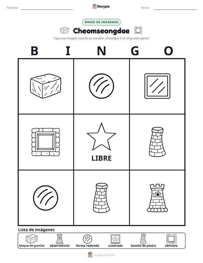 Bingo de Imágenes