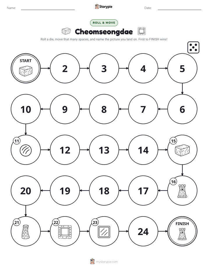 Roll & Move Game