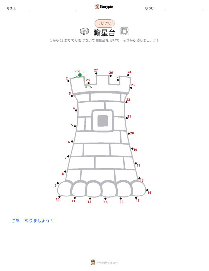 点つなぎ