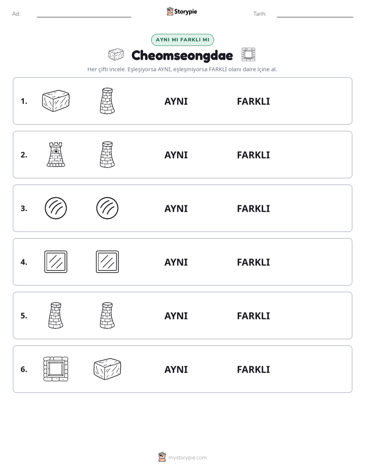 Aynı mı Farklı mı