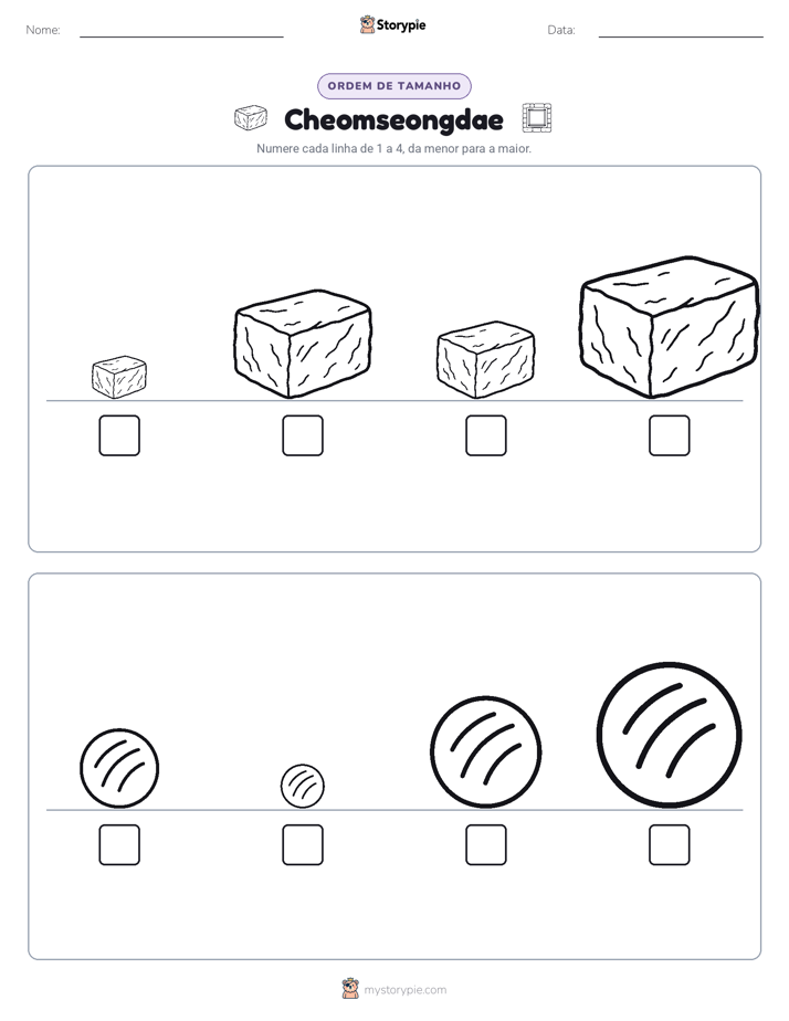 Ordem de Tamanho