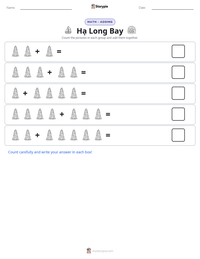 Hạ Long Bay printable worksheet preview