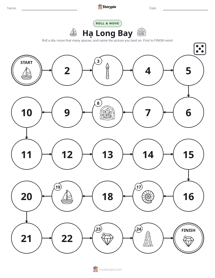 Roll & Move Game