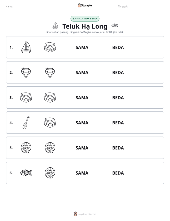 Sama atau Berbeda