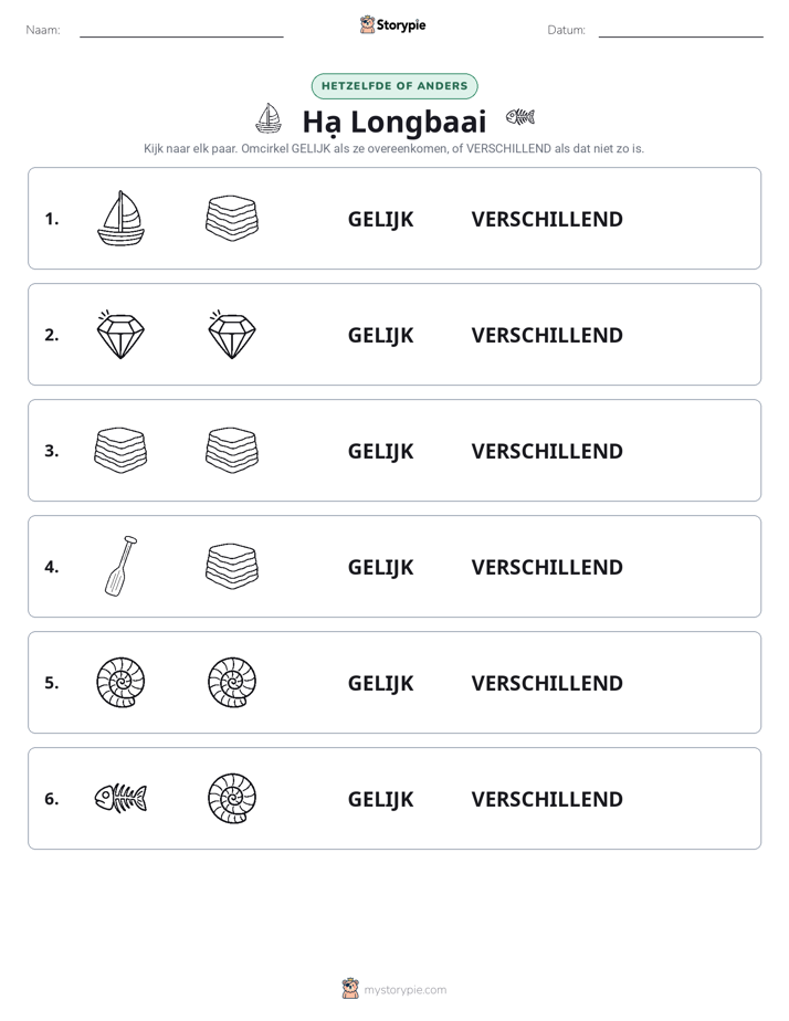 Zelfde of Verschillend
