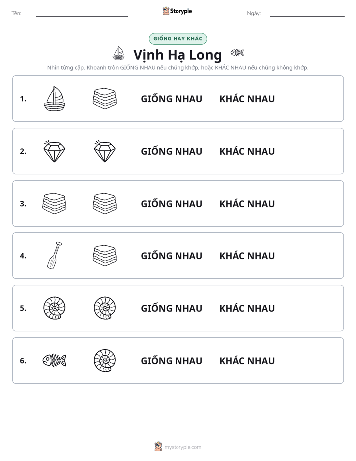 Giống Hay Khác