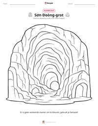 Sơn Đoòng-grot afdrukbare werkblad voorbeeld