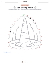 Sơn-Đoòng-Höhle druckbare Arbeitsblatt Vorschau