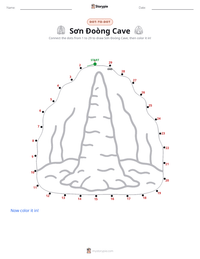 Sơn Đoòng Cave printable worksheet preview