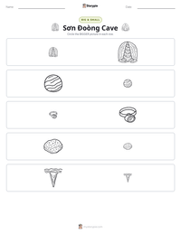 Sơn Đoòng Cave printable worksheet preview