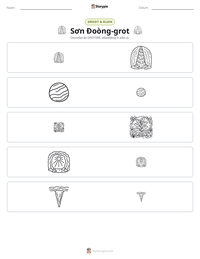 Sơn Đoòng-grot afdrukbare werkblad voorbeeld