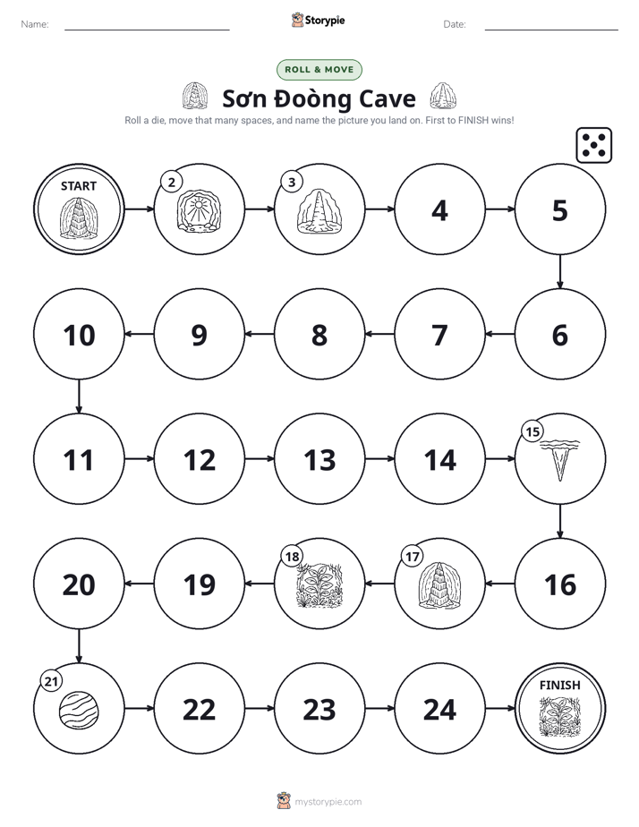 Roll & Move Game