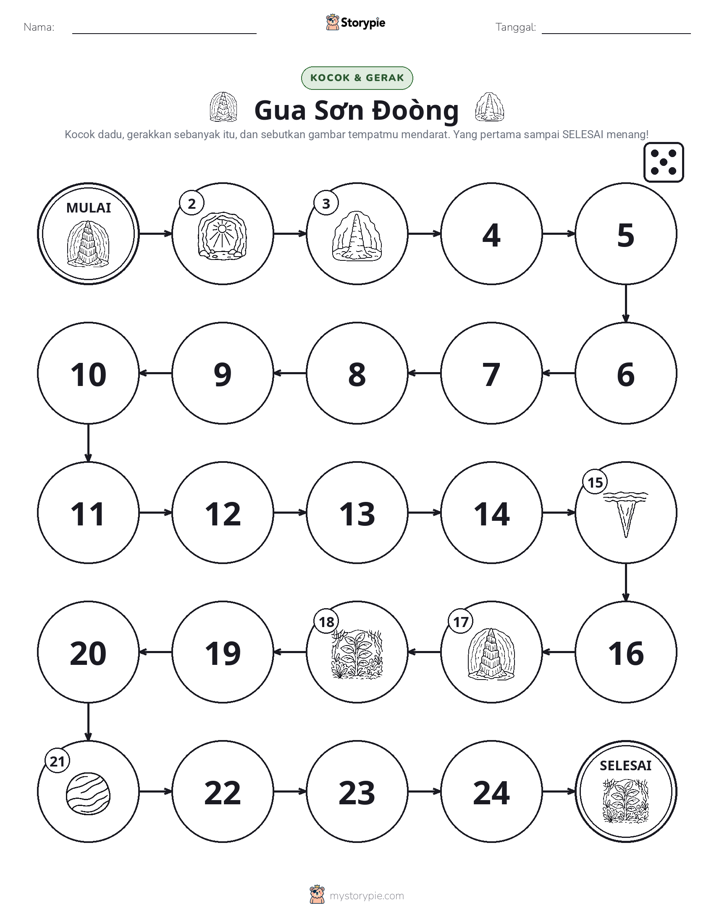 Permainan Gulung & Pindah