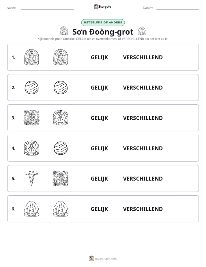 Zelfde of Verschillend