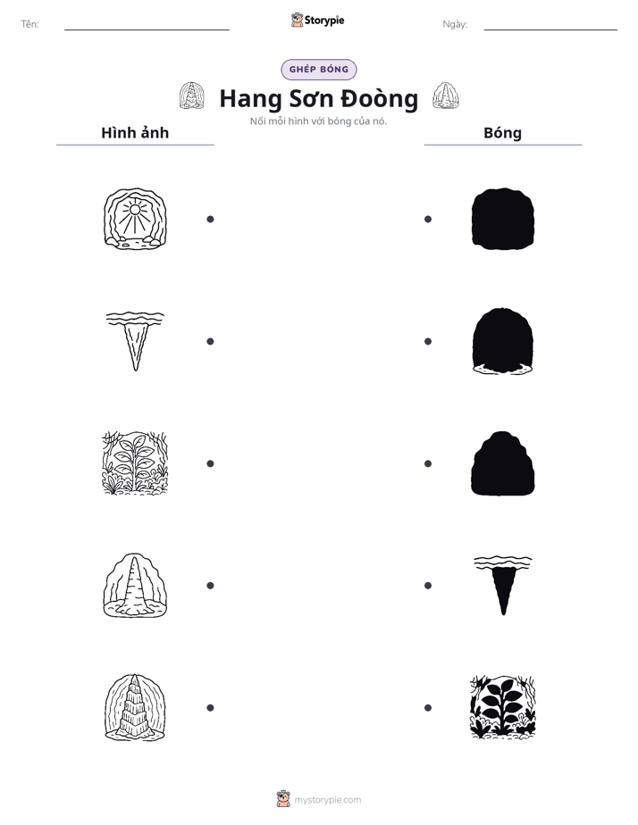 Ghép Hình Bóng