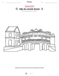 Hội An Antik Kenti yazdırılabilir çalışma sayfası önizlemesi