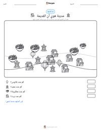 معاينة ورقة العمل القابلة للطباعة مدينة هوي أن القديمة