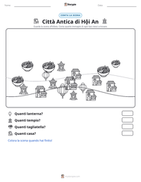 Anteprima della scheda stampabile di Città Antica di Hội An