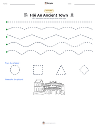 Hội An Ancient Town printable worksheet preview