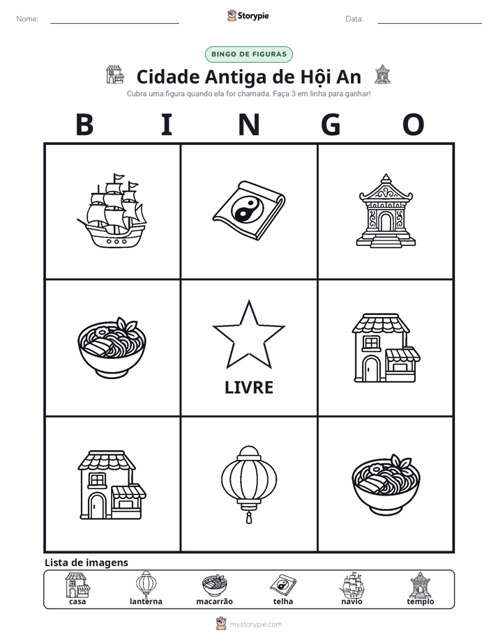 Bingo de Imagens