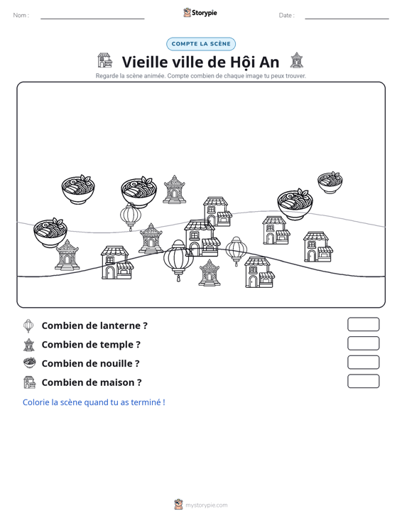 Scène de Comptage