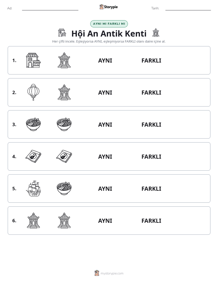 Aynı mı Farklı mı