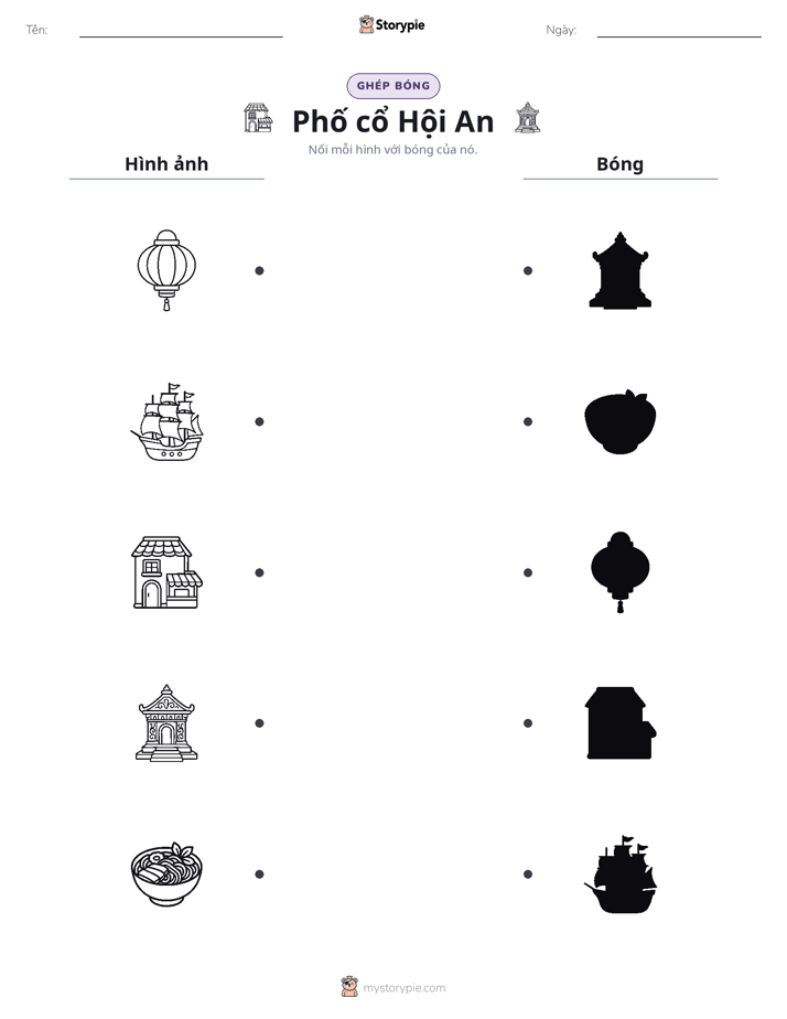 Ghép Hình Bóng
