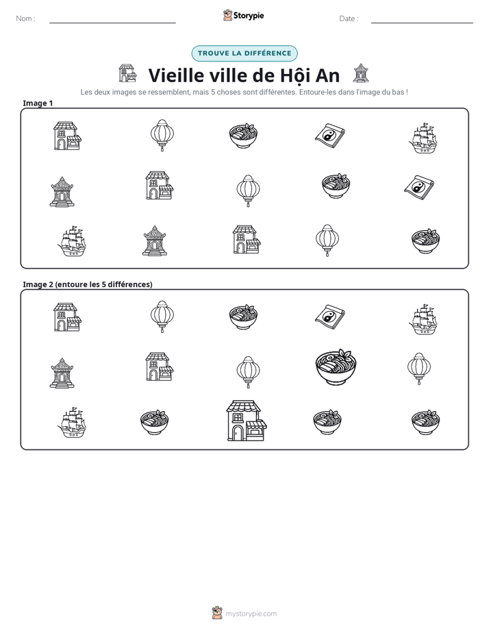 Trouvez les Différences