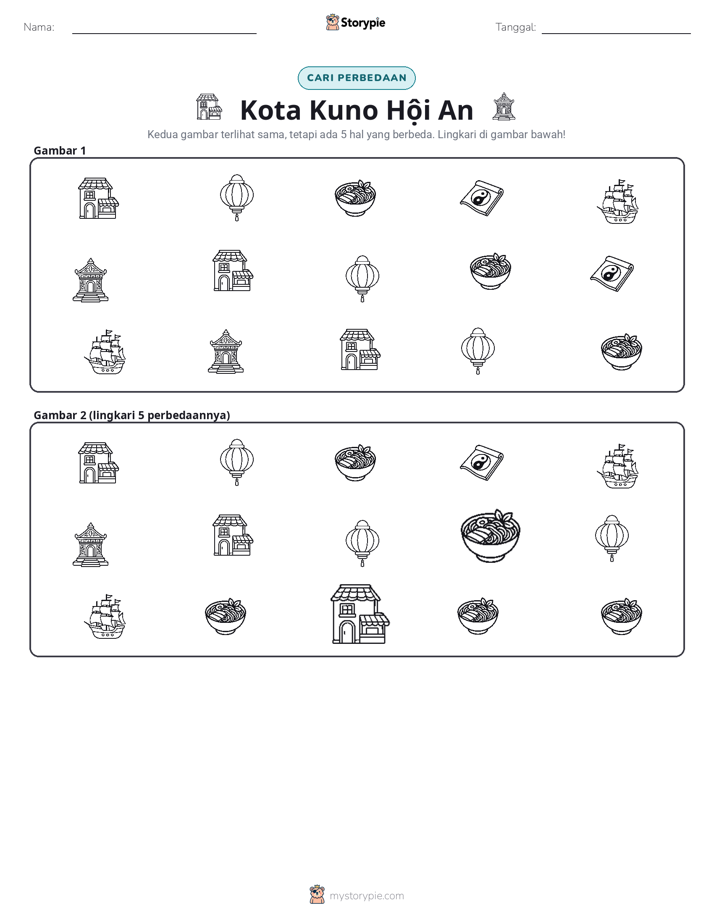 Temukan Perbedaannya